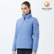 【Hilltop 山頂鳥】PRIMALOFT Winter 女款保暖科技棉外套 PH22XFX4 淺藍