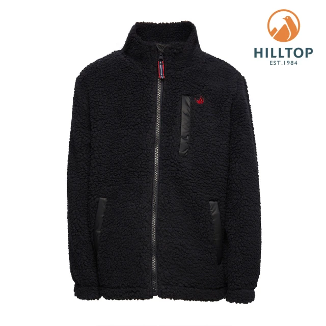 【Hilltop 山頂鳥】Hilltop Fleece 童款保暖搖粒絨刷毛外套 PH22XCJ3 深藍