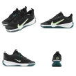 【NIKE 耐吉】排球鞋 Omni Multi-Court GS 大童鞋 女鞋 黑 綠 室內運動鞋 羽桌球(DM9027-003)