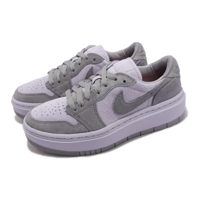 NIKE 耐吉】Wmns Air Jordan 1 Elevate Low 女鞋灰厚底AJ1 Stealth