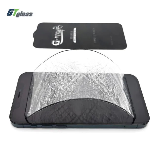 【GT-Glass】蘋果Apple Iphone14 PRO 6.1吋超鍍膜9H滿板全膠鋼化玻璃保護貼9H(I14PRO保貼玻璃保護貼包膜)