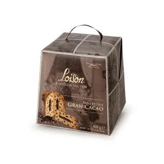 【Loison】Pandorino巧克力潘娜多妮聖誕蛋糕 600g(蛋糕 巧克力 潘娜多妮)