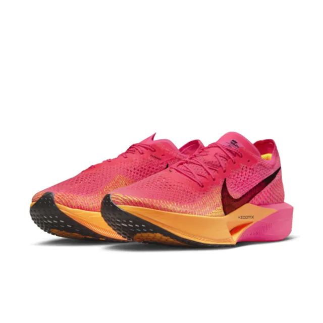 NIKE 耐吉 慢跑鞋 男鞋 運動鞋 緩震 ZOOMX VAPORFLY NEXT% 3 橘粉 DV4129-600(R3467)