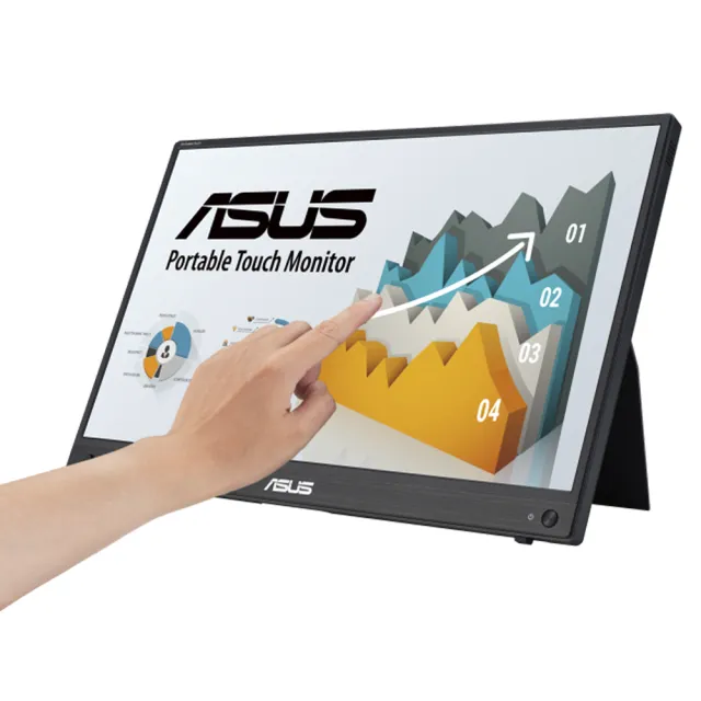 【ASUS 華碩】ZenScreen Touch MB16AHT 16型 可攜式觸控螢幕