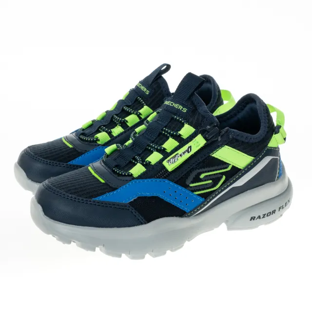 【SKECHERS】男童鞋系列 RAZOR FLEX(403841LNVLM)