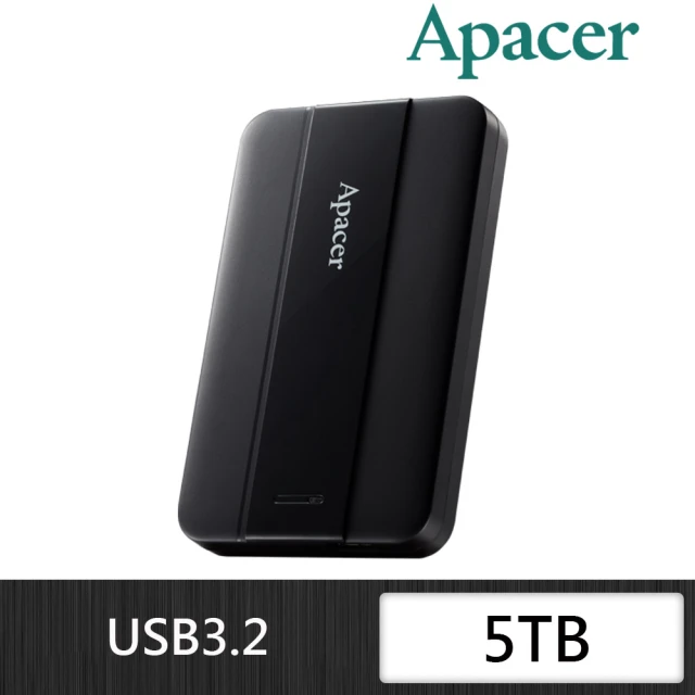 【Apacer 宇瞻】AC237 5TB 2.5吋行動硬碟