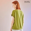 【Diffa】Dream蝴蝶燙金連袖針織衫-女