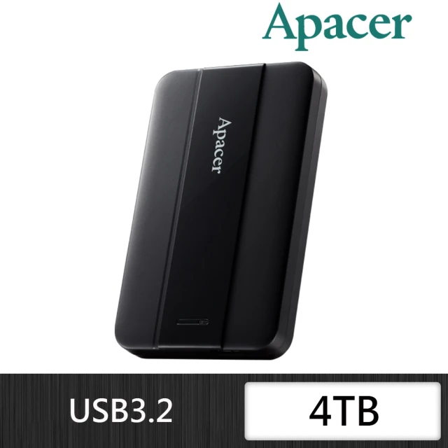 【Apacer 宇瞻】AC237 4TB 2.5吋行動硬碟