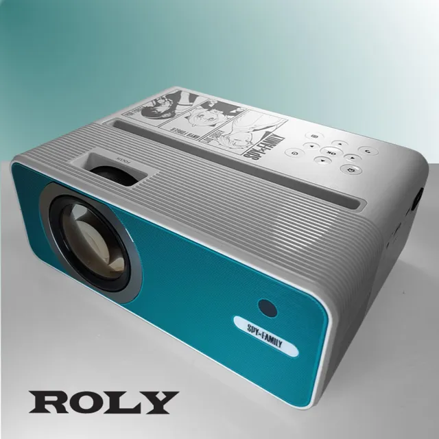 【Roly】M2 間諜家家酒聯名 微型投影機 真1080p(點對點無線傳輸投影)