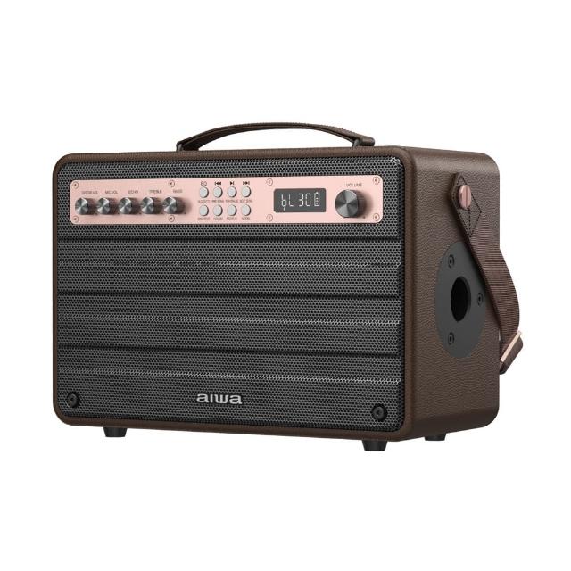 【AIWA 愛華】MI-X440 Enigma Beta 藍牙音箱/藍芽音響(日式美學/卡拉OK)