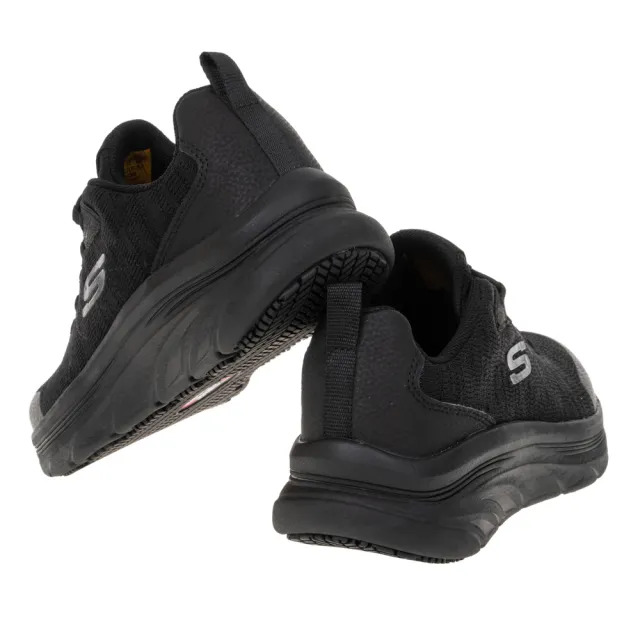 【SKECHERS】男鞋 工作鞋系列 D LUX WALKER SR 寬楦款(200106WBLK)