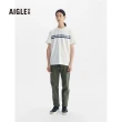 【AIGLE】男 有機棉短袖T恤(AG-FAE30A130 白色)