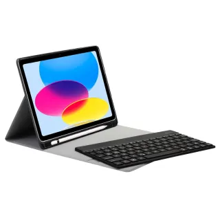 Powerway For iPad 10代平板專用尊座型藍牙鍵盤/皮套(10.9吋)