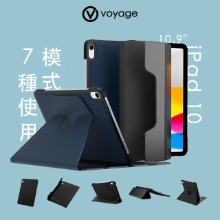 【VOYAGE】iPad 第10代 10.9吋 磁吸式硬殼保護套CoverMate Deluxe(獨家上蓋與保護殼分離設計)