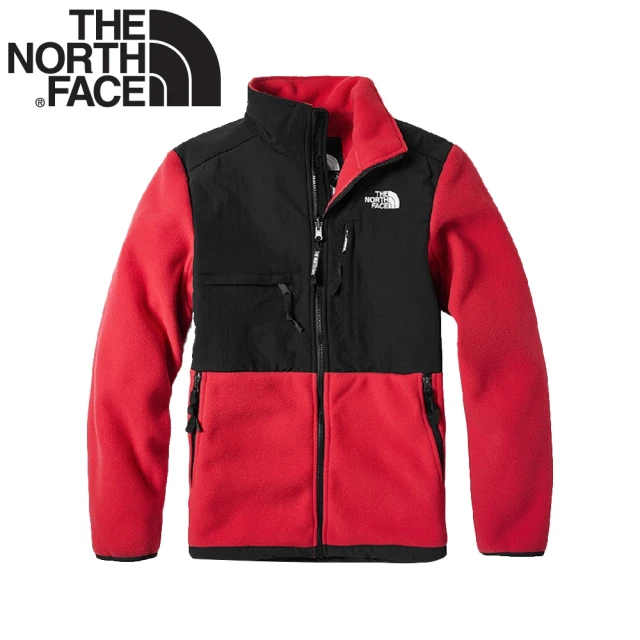 The North Face 男 1995 Denali刷毛外套《黑/紅》4NCJ/保暖外套/夾克/休閒外套(悠遊山水)