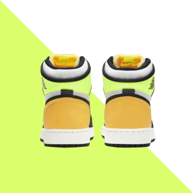 NIKE 耐吉】Nike Air Jordan 1 High OG Retro Volt Gold 黃黑橘高筒