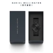 【Daniel Wellington】DW 男錶 Classic Onyx 40mm 寂靜黑米蘭金屬錶(DW00100632)