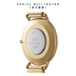 【Daniel Wellington】DW 男錶 Classic Onyx 40mm 幻影系列米蘭金屬錶-灰錶盤(DW00100629)