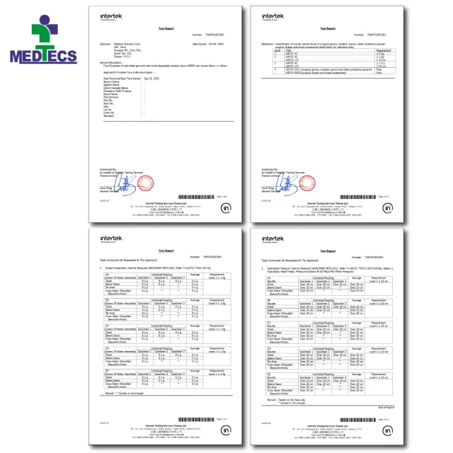 週期購【MEDTECS 美德醫療】隔離衣50件組 (#防護 #隔離 #醫療 #隔離衣 #防護衣 #防疫)