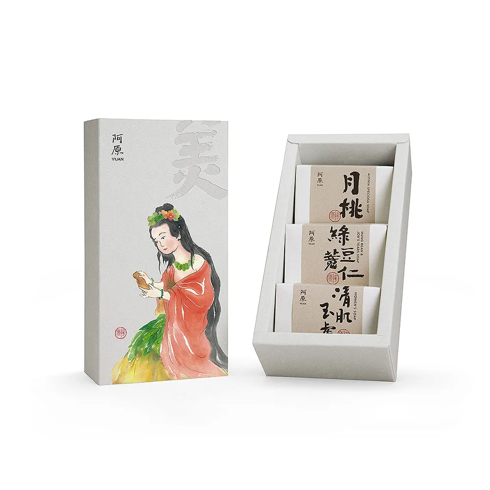 【阿原】守護神-美益添-女媧(月桃皂+綠豆薏仁皂+清肌玉膚皂)