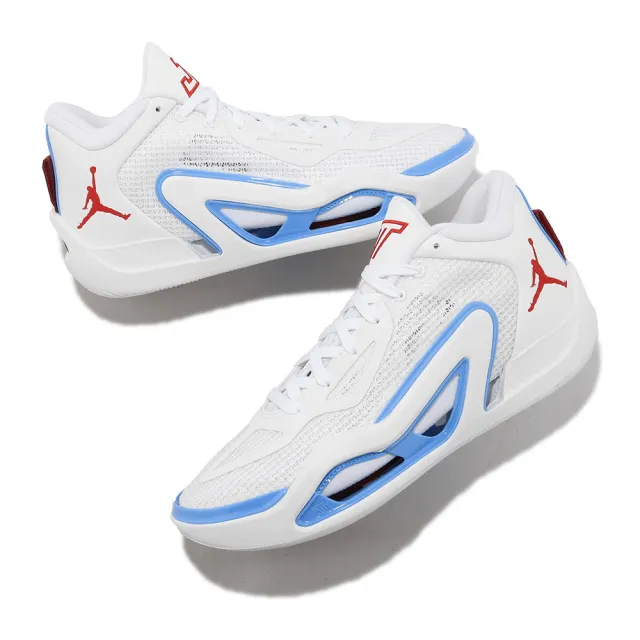 【NIKE 耐吉】籃球鞋 Jordan Tatum 1 St. Louis 白 藍 男鞋 喬丹(DX6732-100)