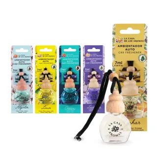 【LA CASA】西班牙頂級清新車用精油擴香瓶1入(7ml)