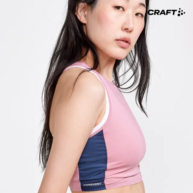 【CRAFT】女 PRO Hypervent Cropped Top W 訓練短版背心(1910432-743396)