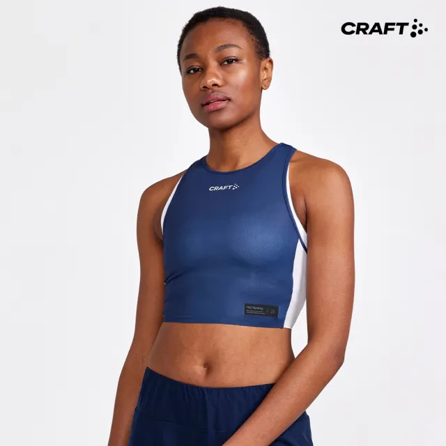 【CRAFT】女 PRO Hypervent Cropped Top W 訓練短版背心(1910432-396932)