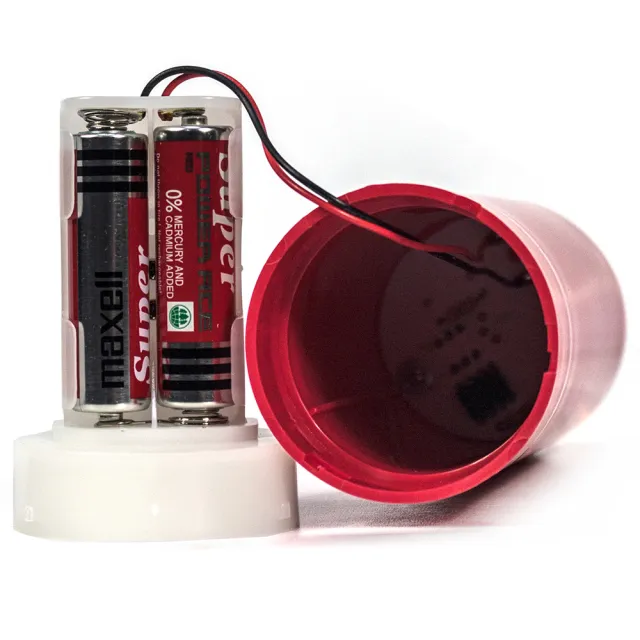 【AYAPU 悅亞普】2支 台灣製造 純紅電池式電子蠟燭(VX-CL938BT-E-純紅金座)