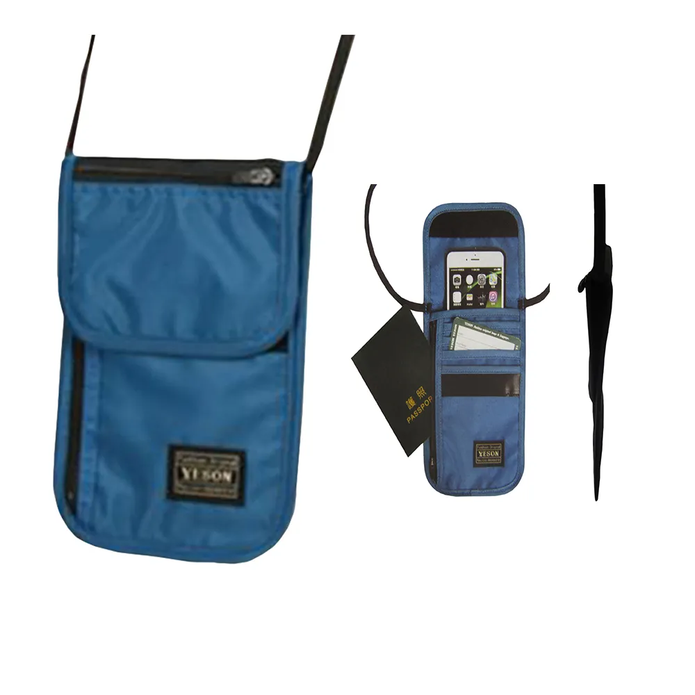 YESON】證件手機包護照包貼身安全包台灣製造(可刷洗防盜隱藏包貼身安全萬用包) - momo購物網- 好評推薦-2026年1月