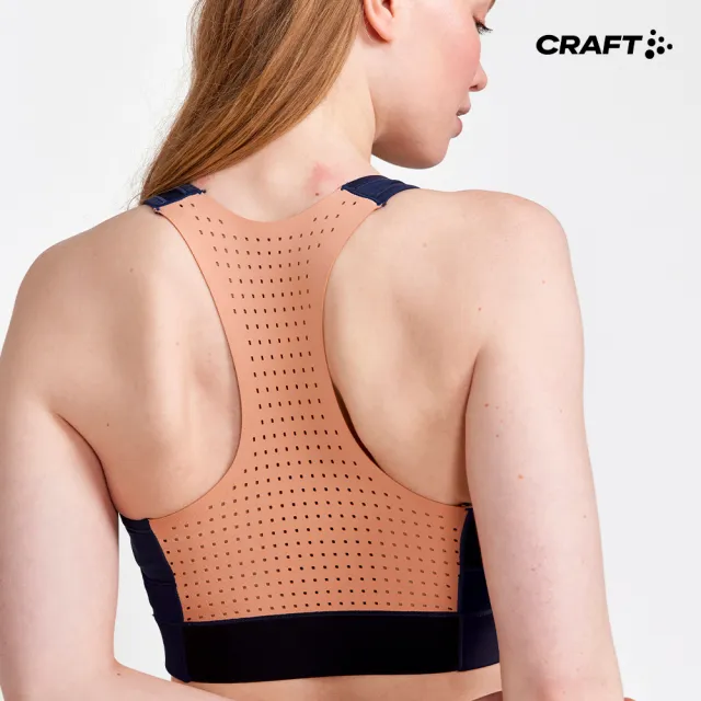 【CRAFT】女 PRO HiT Blocked Sport Top W 短板運動背心(1911912-396791)