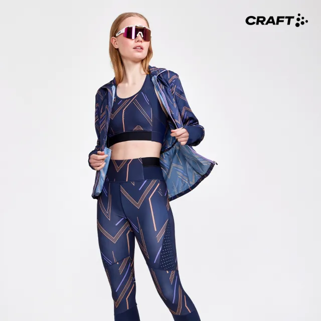 【CRAFT】女 PRO HiT Blocked Sport Top W 短板運動背心(1911912-396791)