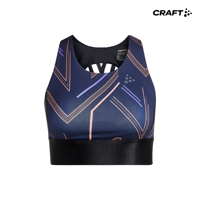 【CRAFT】女 ADV HiT Padded Sport Top W 短版運動背心(1913700-396791)
