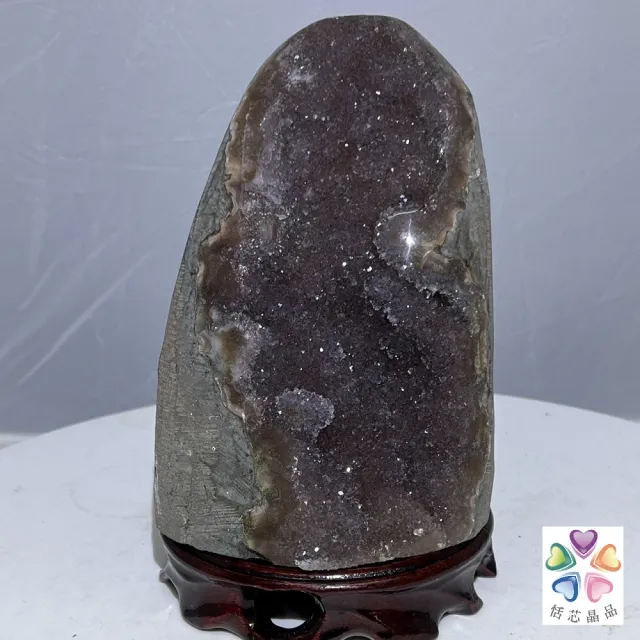 【恬芯晶品】天然招財意象彩色晶鎮 2000g以上款隨機出貨(烏拉圭天然水晶消磁淨化招財開運財位磁場運勢提升)