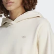 【adidas 愛迪達】Ess Hoodie 女 連帽上衣 帽T 運動 休閒 棉質 舒適 簡約 亞洲版 米(IC5243)