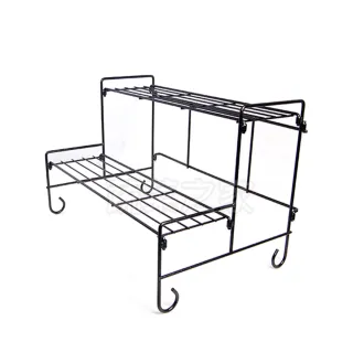 【蔬菜工坊】可收納組合式二層花架(新款)