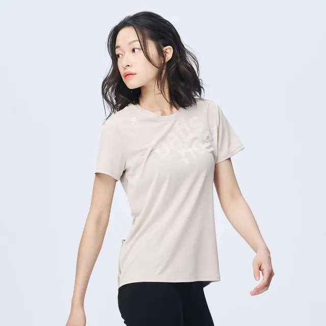 【BATIS 巴帝斯】戶外騎行機能短 T - 女 - 兩色(吸濕排汗、抗UV)