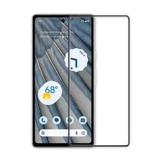 【A+ 極好貼】Google Pixel 7a 9H鋼化玻璃保護貼(2.5D滿版兩入組)