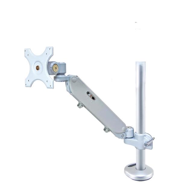 【LINDY 林帝】輕薄液晶氣壓式 螢幕支架 +45cm開孔式支桿 組合 40962+40940