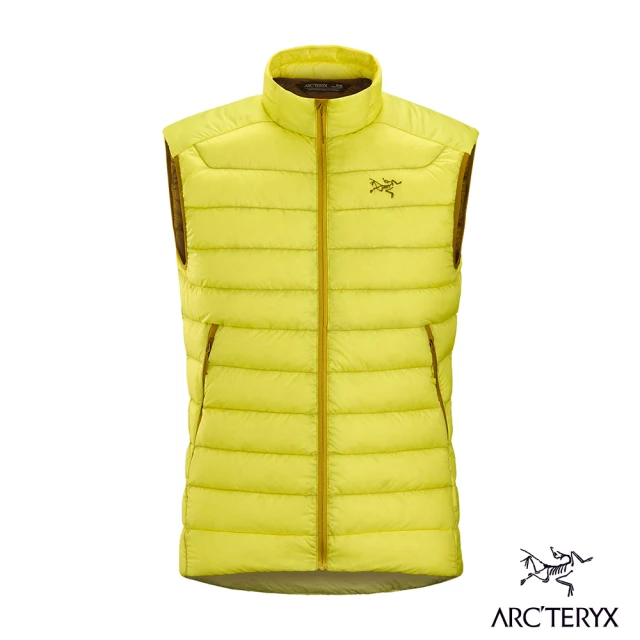 Arcteryx 始祖鳥官方直營 男 Cerium 羽絨背心(聖賢黃)