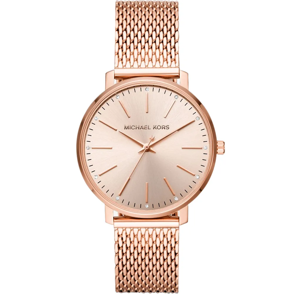 【Michael Kors】輕甜風格米蘭時尚錶(MK4340/38mm)