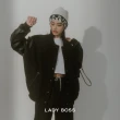 【LADY BOSS】韓製皮袖棒球外套(獨家設計)