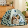 【MY PET】透氣網格寵物帳篷(半封閉式寵物窩)