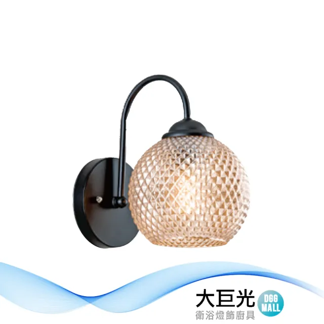 【大巨光】現代風 E27x1 壁燈_LED(LW-11-4525)