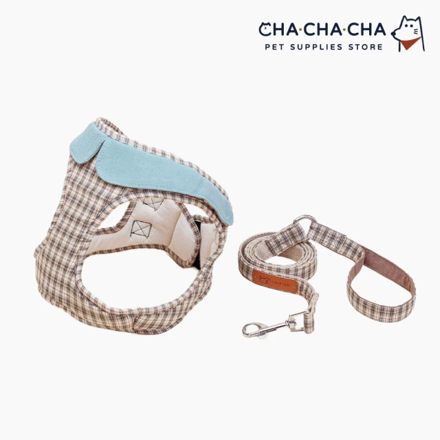 【chachacha】寵物 牽引繩+胸背帶(3色)