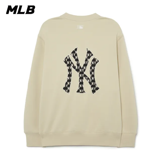 【MLB】大Logo長袖大學T MONOGRAM系列 洋基/紅襪隊(3AMTM0831-三色任選)