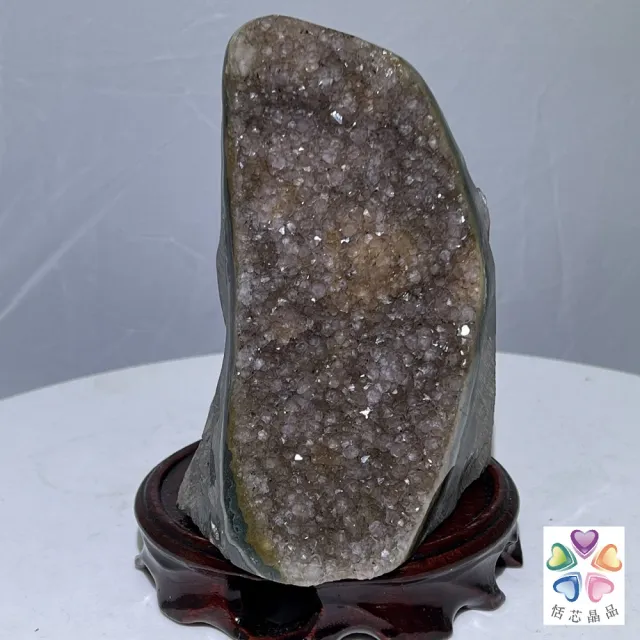 【恬芯晶品】天然招財意象彩色晶鎮 600g以上款隨機出貨(烏拉圭天然水晶消磁淨化招財開運財位磁場運勢提升)