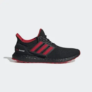 【adidas 愛迪達】Ultraboost 1.0 Denim 男 慢跑鞋 運動 路跑 緩震 襪套式 黑紅(ID2388)