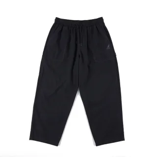 【KANGOL】長褲 水洗黑 抽繩 休閒 寬褲 中性(6325154320)