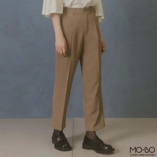 【MO-BO】鬆緊腰活褶老爺褲